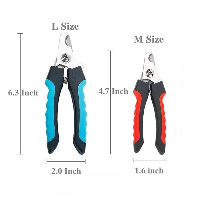 Professional Safety Pet Nail Clipper with Protective Guard