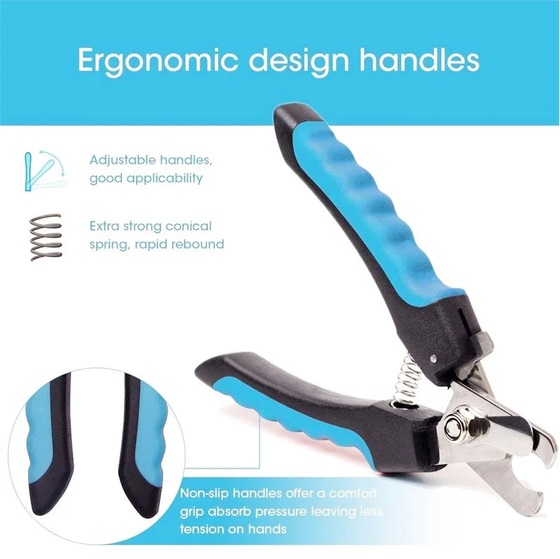 Professional Safety Pet Nail Clipper with Protective Guard