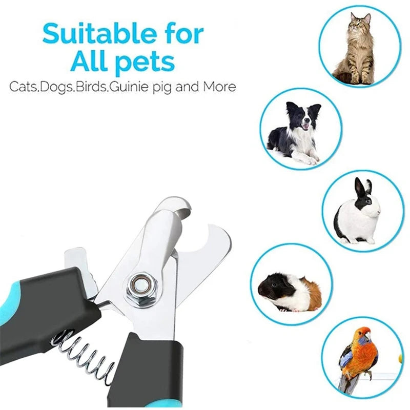 Professional Safety Pet Nail Clipper with Protective Guard