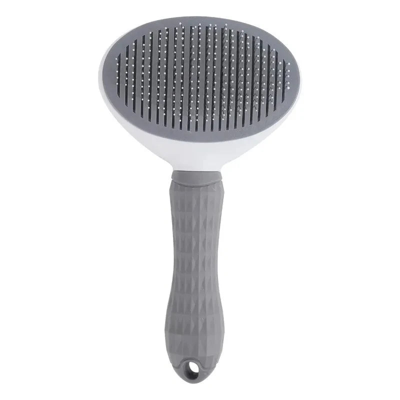 Ergonomic Pet Grooming Comb for Tangle-Free Fur