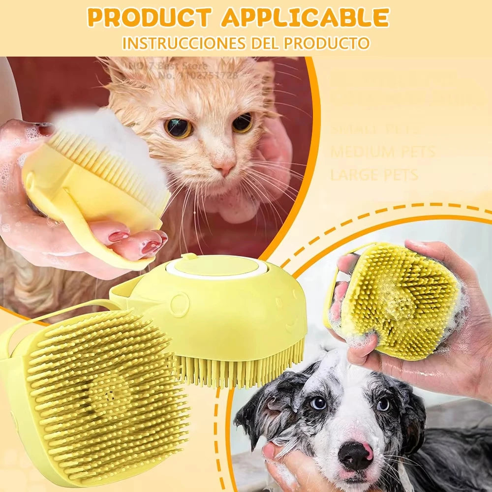 Gentle Deshedding & Massage Grooming Glove