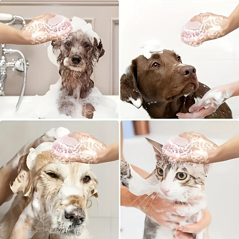 Gentle Deshedding & Massage Grooming Glove