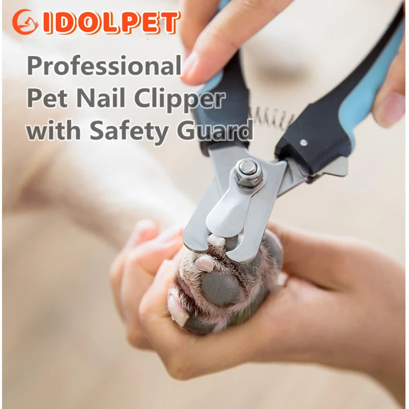 Professional Safety Pet Nail Clipper with Protective Guard