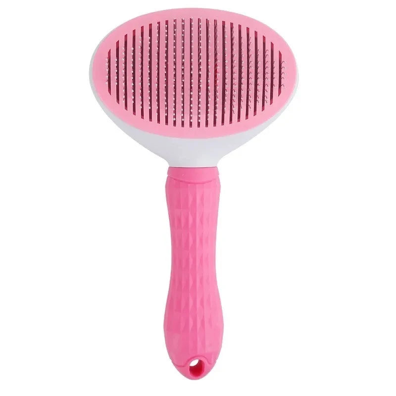Ergonomic Pet Grooming Comb for Tangle-Free Fur
