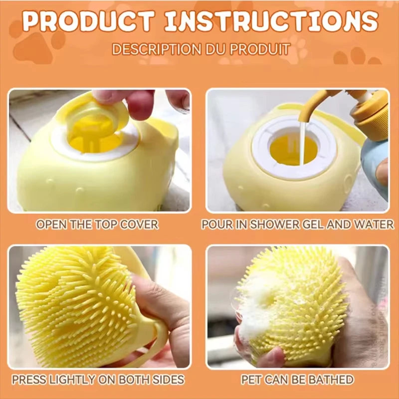 Gentle Deshedding & Massage Grooming Glove