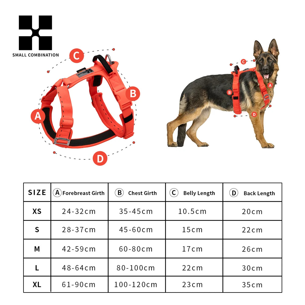 Premium Reflective No-Pull Vest Harness for Dogs