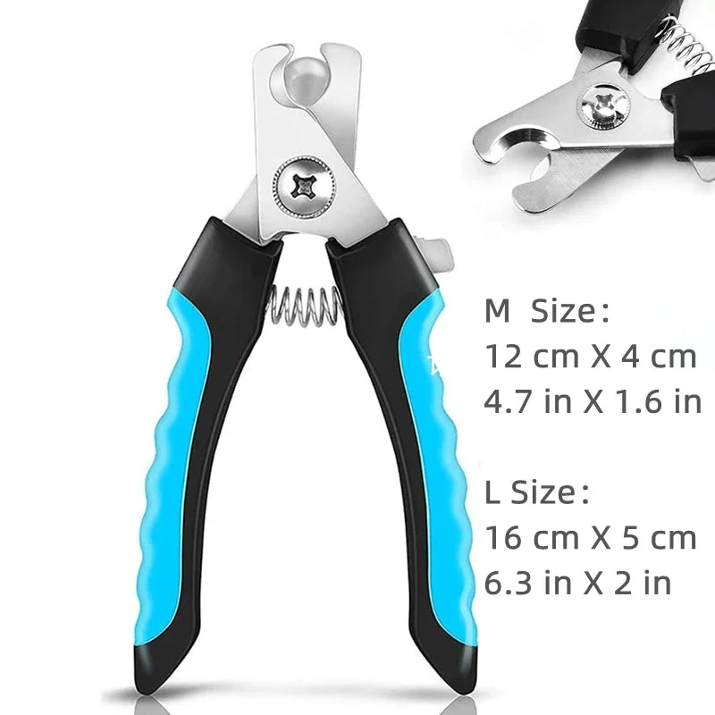 Professional Safety Pet Nail Clipper with Protective Guard