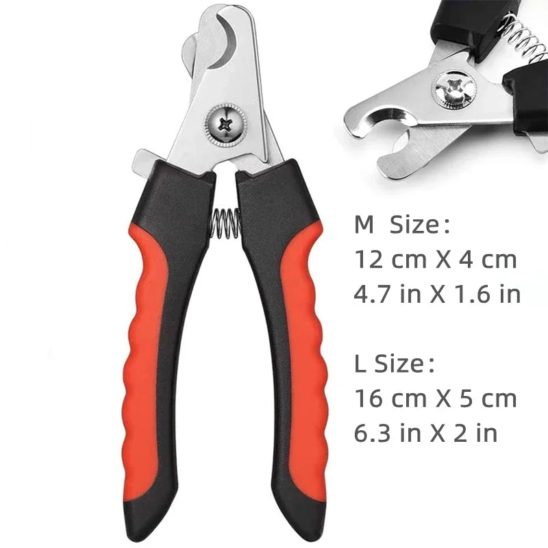 Professional Safety Pet Nail Clipper with Protective Guard
